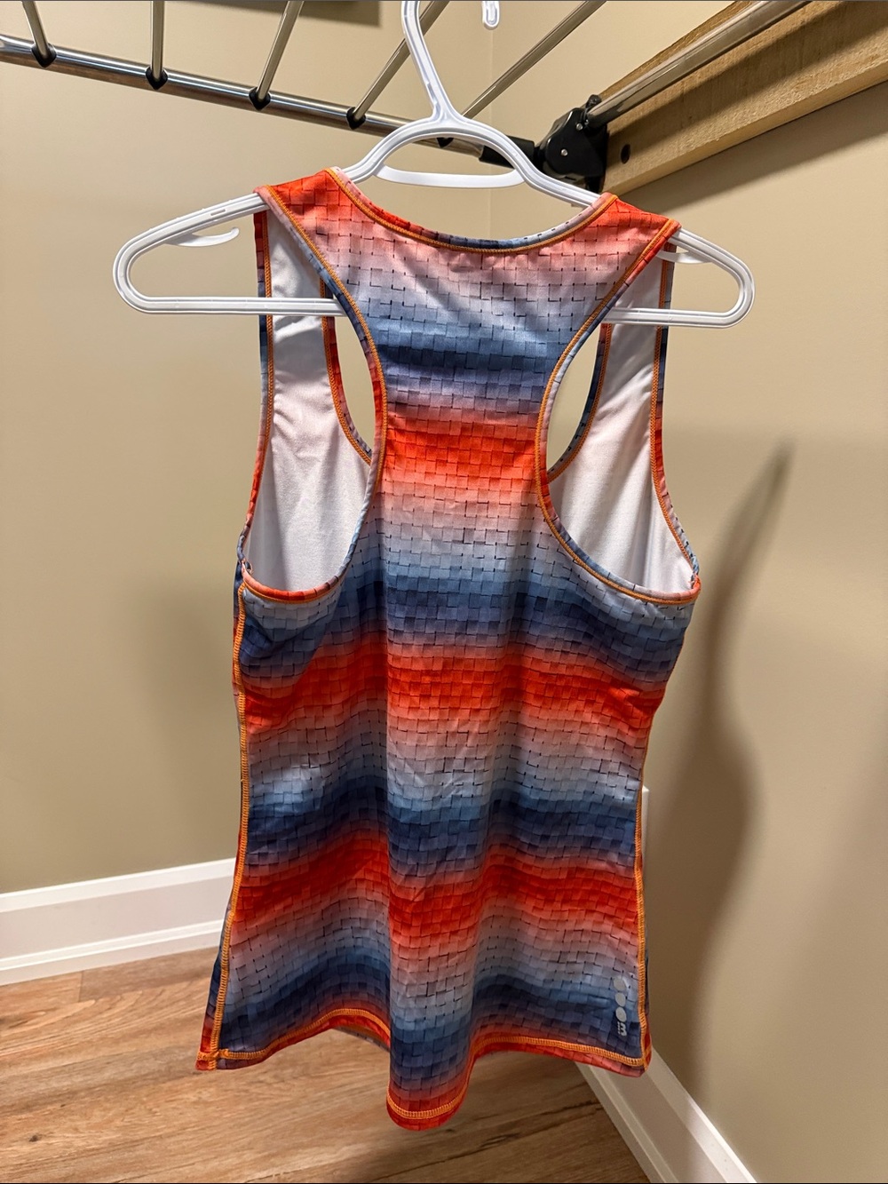 Bench Striped Red & Blue Racerback Tank - Picture 2 of 3
